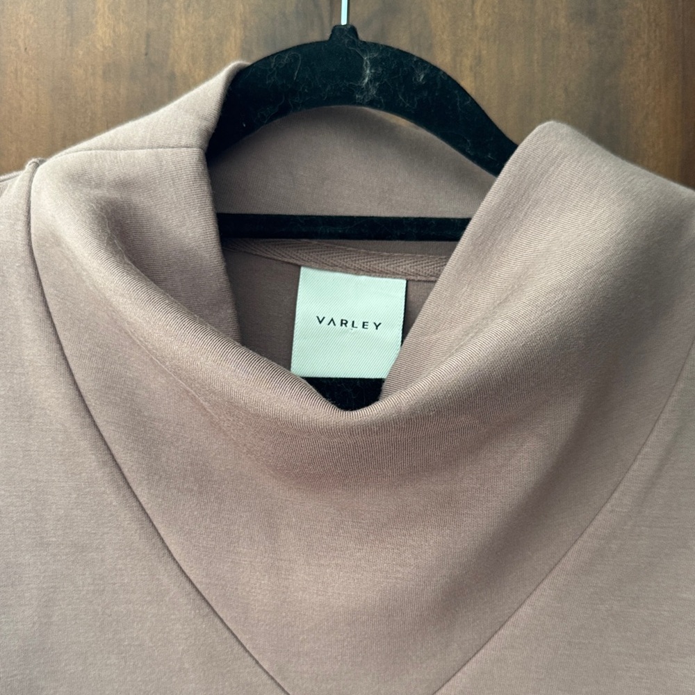 Varley brown Cowl Neck Top - Picture 2 of 8